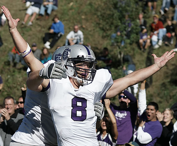 Ben Wartman celebrates