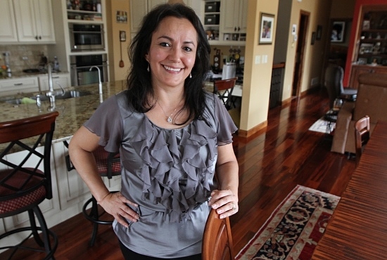 Clara Grove enjoys her life in the U.S. as a married mother of two in Stillwater, and continues to maintain ties to the NPH home she lived in for seven years during her childhood in Mexico. Dave Hrbacek/The Catholic Spirit