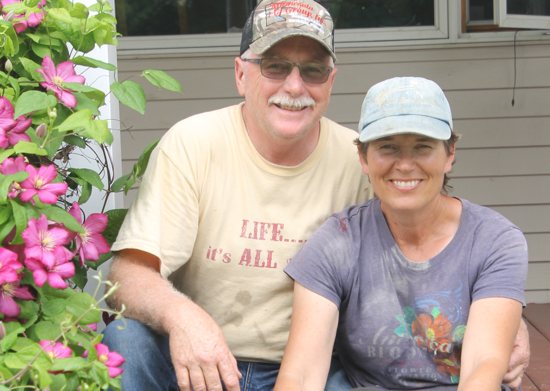 Ron and Kay Keller, parishioners of St. Michael in Kenyon, are hosting Archdiocesan Rural Life Sunday at their farm June 26. Clare Kolars/For The Catholic Spirit