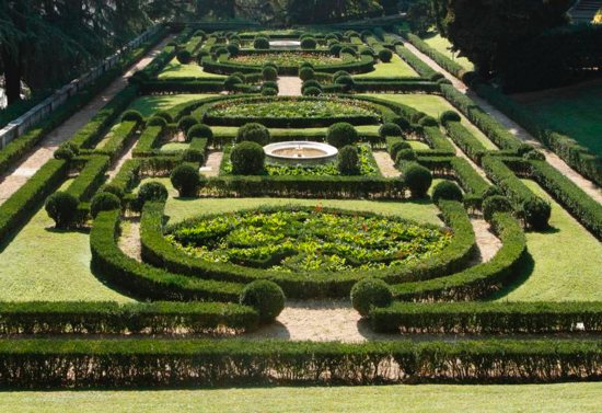 A section of the Vatican Gardens is pictured in this Sept. 15, 2011, file photo. The Vatican Gardens have evolved over the centuries from wild fields and vineyards to formal manicured plots. CNS photo/Paul Haring