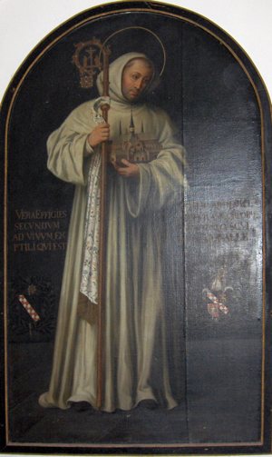 Bernard of Clairvaux, true effigy by Georg Andreas Wasshuber (1650–1732)