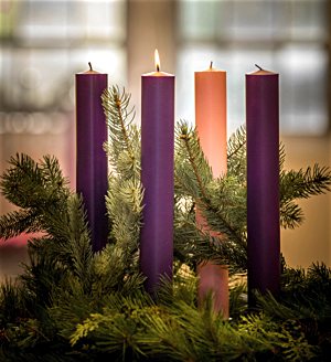 Advent candles