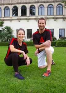 Catholic personal trainers Brenda Sigmund and Jordan Friske