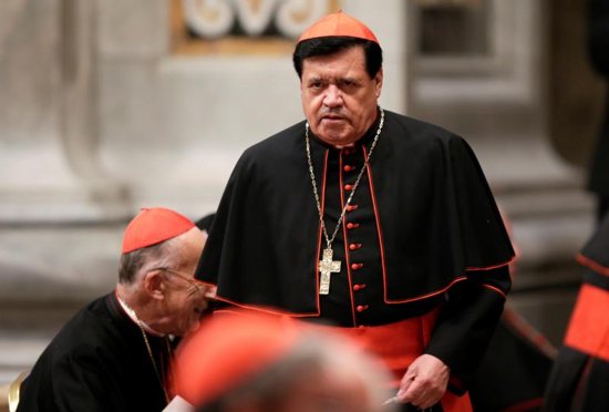 Cardinal Norberto Rivera Carrera of Mexico City