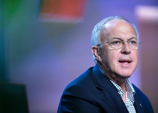 Carl Anderson, CEO of the Knights of Columbus, is seen Sept. 21, 2018, at the Fifth National Encuentro in Grapevine, Texas.