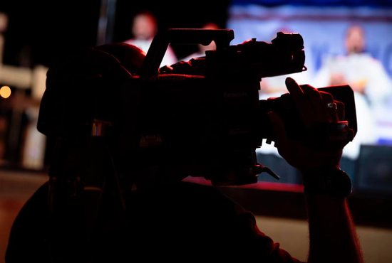Television cameraman