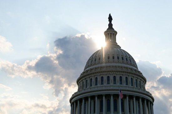 The dome of the U.S. Capitol