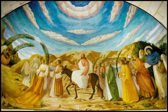 The Palm Sunday Procession,
