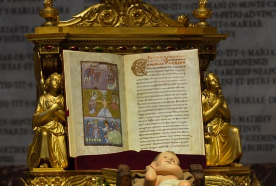 The Book of the Gospels in Latin