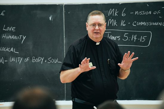 Father Ronald Kunkel, a priest of the Archdiocese of Chicago, is seen in this undated photo. On June 15, 2021, he was named executive director of the Secretariat of Doctrine and Canonical Affairs at the U.S. Conference of Catholic Bishops in Washington. The appointment is effective Aug. 9.