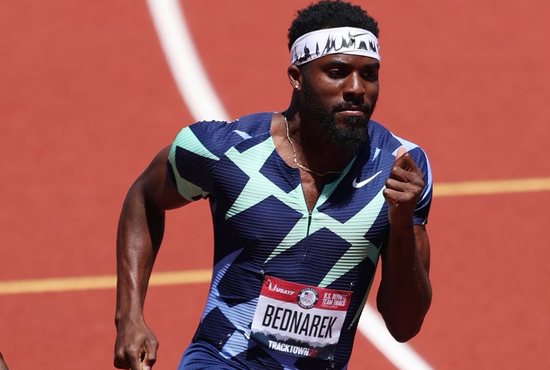 Kenny Bednarek, from Rice Lake, Wis., will compete in two Olympic events in Tokyo, the 200-meter sprint and the 4x100-meter relay. The Tokyo Olympics begin July 23, 2021.