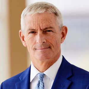 Mike Lovell, president of Marquette University in Milwaukee, is pictured in an undated photo. Lovell is one of two vaccinated presidents of Jesuit universities who tested positive for COVID-19 and are urging school communities to get vaccinated.