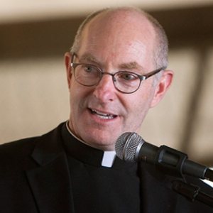 Jesuit Father Paul Fitzgerald, president of the University of San Francisco, is pictured in an undated photo. Father Fitzgerald is one of two vaccinated presidents of Jesuit universities who tested positive for COVID-19 and are urging school communities to get vaccinated.
