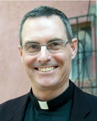 Jesuit Father Sean Carroll, former executive director of the Kino Border Initiative, is seen in this undated photo. He is now leader of the Jesuits in the 10 western states. Father Carroll took his new post July 31, 2021, and will be based at the Jesuit community in Portland. 
