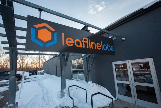 Leafline Labs in St. Paul sells cannabis for medical use.