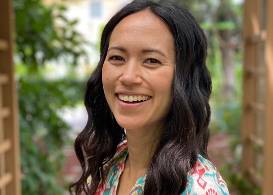 Sarah Hoyoung Ku is seen in this undated photo. A speaker and writer based in California's Bay Area, she is the creator of the Instagram account @asiancatholicwoman, where she explores Catholic faith through an Asian American lens.