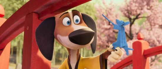 Animated character "Hank," voiced by Michael Cera, appears in the movie "Paws of Fury: The Legend of Hank." The Catholic News Service classification is A-III -- adults. The Motion Picture Association rating is PG -- parental guidance suggested. Some material may not be suitable for children.