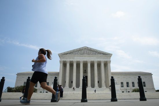 The U.S. Supreme Court in Washington is seen July 24, 2021.