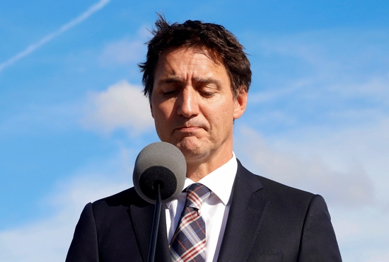Canadian Prime Minister Justin Trudeau pauses while speaking in Ottawa Sept. 5, 2022, a day after after multiple people were killed and injured in a stabbing spree. The stabbings left at least 11 dead and 18 injured at multiple scenes in James Smith First Nation and nearby Weldon, Saskatchewan.