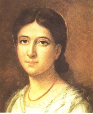A portrait of Pauline Jaricot. In 1822, the French woman founded the Society for the Propagation of the Faith. 
