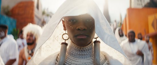 Letitia Wright as Shuri in “Black Panther: Wakanda Forever.”