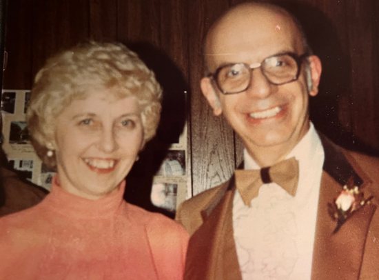 John and Joanna Izen, parents of Bishop-elect Michael Izen, at the 1980 wedding of their son, Tom.
