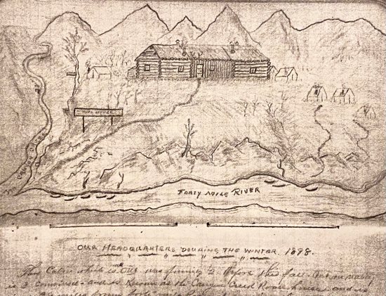 An illustration from Frank Storms’ 1898 journal.