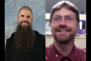 Father Boniface Hicks and Peter Yurek