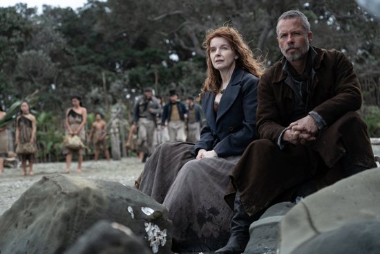 Jacqueline McKenzie and Guy Pearce star in a scene from the movie "The Convert." The OSV News classification is A-III -- adults. Not rated by the Motion Picture Association.