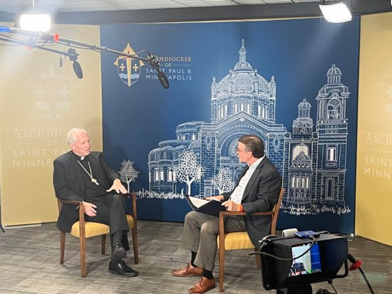 Bishop-elect Kevin Kenney discusses his journey to episcopal ministry with Joe Ruff, editor-in-chief of The Catholic Spirit.