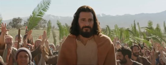 Actor Jonathan Roumie, who plays Christ in the series "The Chosen," is pictured in a trailer from Season 5. Beginning March 27, the new season of the hit series, which focuses on the life of Jesus and his closest disciples, will hit theaters in the weeks leading up to Easter, which is April 20. The season will debut later in 2025 on streaming services.