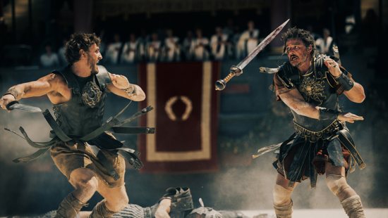 Paul Mescal and Pedro Pascal star in a scene from the movie "Gladiator II." The OSV News classification is L -- limited adult audience, films whose problematic content many adults would find troubling. The Motion Picture Association rating is R -- restricted. Under 17 requires accompanying parent or adult guardian.