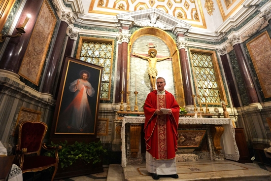 Archbishop Timothy P. Broglio of the U.S. Archdiocese for the Military Services gives a homily during Mass at the Basilica of St. Mary Major in Rome Feb. 6, 2025. At a Mass of thanksgiving he celebrated for Pope Leo XIV in Washington May 18 at the Basilica of the National Shrine of the Immaculate Conception, Archbishop Broglio said the role of the pope is to "is to confirm us in faith" and call "us forcefully back to the Gospel."