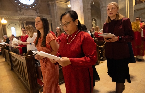 Pentecost vigil Mass 1
