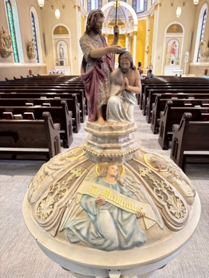 Baptismal Font - St Mary Stillwater