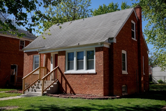 The childhood home of Pope Leo XIV in the Dolton, Ill., suburb of Chicago is pictured May 9, 2025. Born Robert Francis Prevost in Chicago, then-Cardinal Prevost was elected pope at the Vatican May 8 and is the first American pope in history.