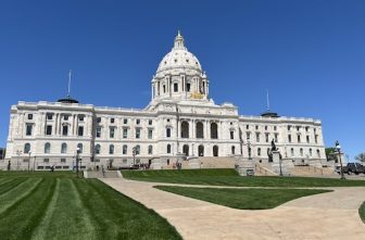 A May 8, 2024, photo of the Minnesota State Capitol in St. Paul. REBECCA OMASTIAK | THE CATHOLIC SPIRIT.