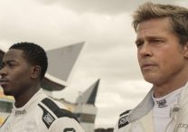 Damson Idris and Brad Pitt star in a scene from the movie "F1 the Movie." The OSV News classification is A-III -- adults. The Motion Picture Association rating is PG-13 -- parents strongly cautioned. Some material may be inappropriate for children under 13.