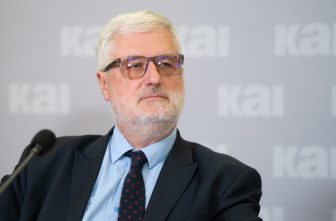Marcin Przeciszewski, longtime president of Poland's Catholic Information Agency, KAI, is seen Oct. 2, 2024, in Warsaw, Poland. The lay Catholic spoke with OSV News after confirming his resignation in a June 26, 2025, statement, accusing Poland's bishops of "effectively liquidating" his agency with a plan to fold KAI into a centralized "Bishops' Conference Media Group," removing "any possibility for journalistic autonomy."