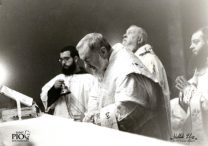 St. Pio of Pietrelcina, known as Padre Pio, is seen in this undated photo that was part of a Vatican-hosted presentation of 10 new photos of the Capuchin saint on April 29, 2024. A habit worn by the beloved saint and other rare relics are coming to the U.S. Oct. 11-18, 2025, brought by Capuchin friars from the very monastery that was home to Padre Pio.